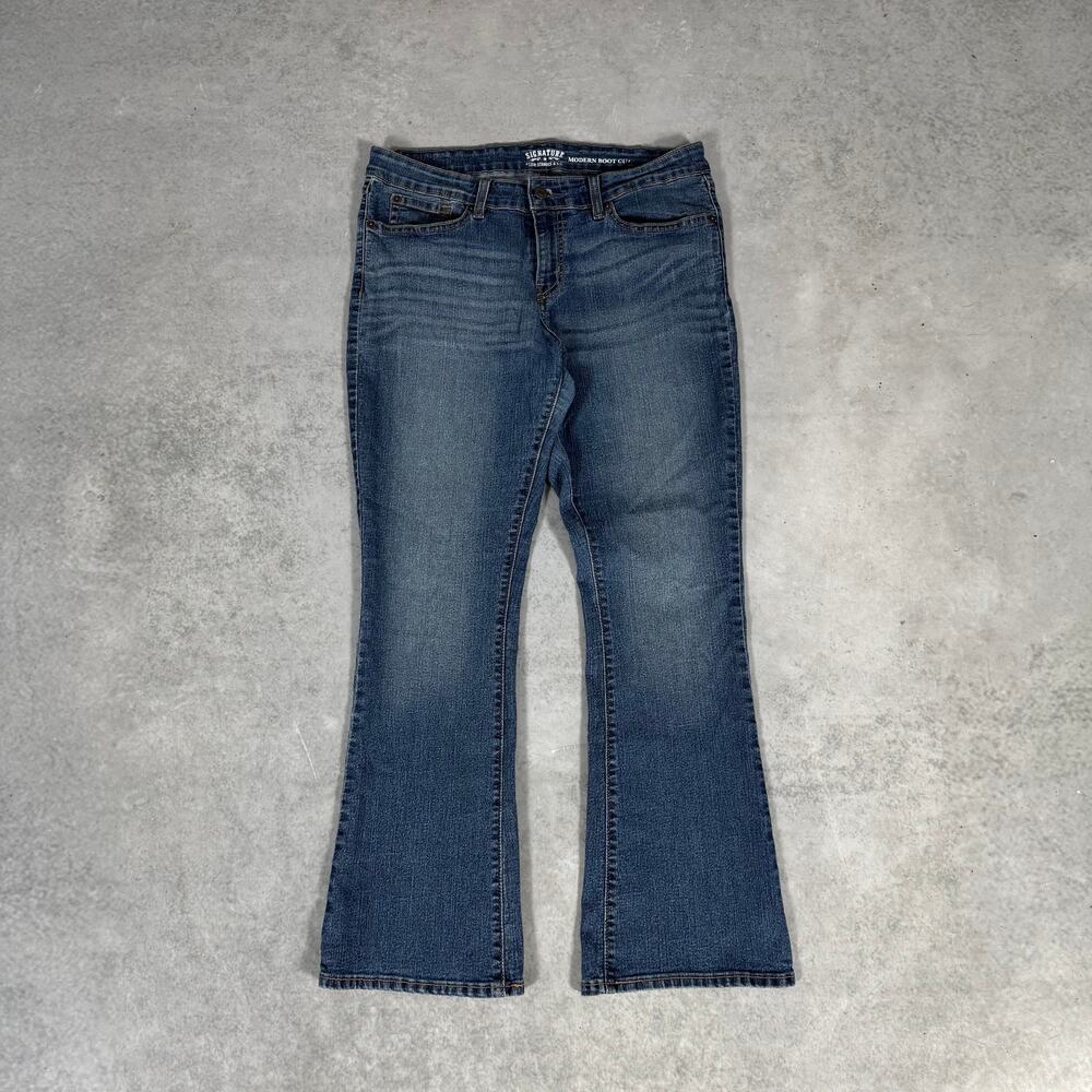 Signature by Levi Strauss Modern Boot Cut Jeans Medium Wash - Size: 12S